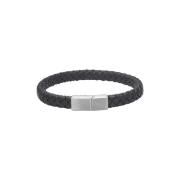 Son of Noa læderarmbånd sort 8 mm 21 cm 80970379121