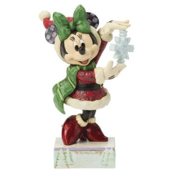 Disney Minnie Mouse julefigur med snefnug K2-6018710