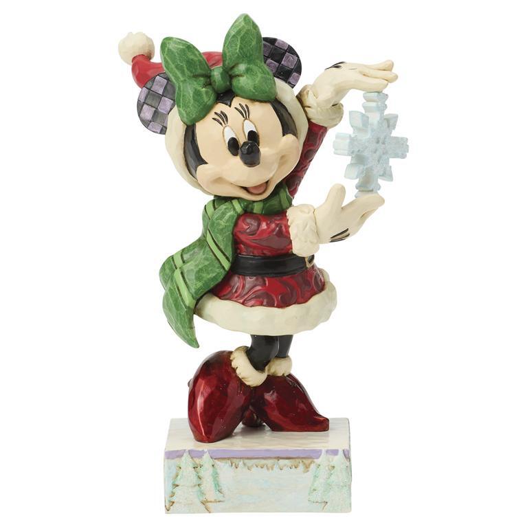 Disney Minnie Mouse julefigur med snefnug K2-6018710