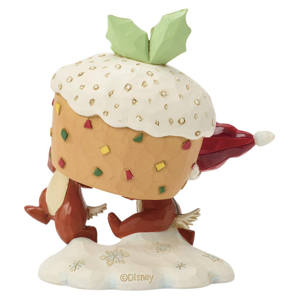 Disney Chip & Chap julefigur med julemuffin 11 cm K2-6018718