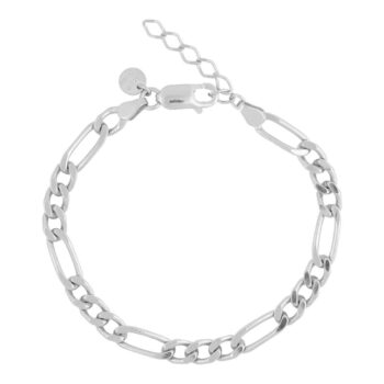 Aqua Dulce Andie Figaro armbånd sølv 17 + 3 cm 4409