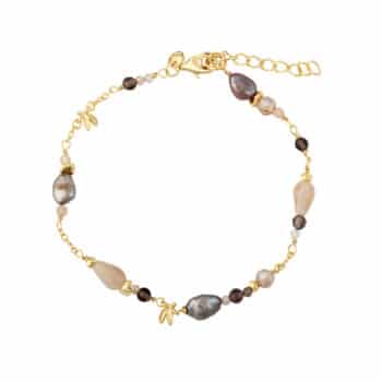 Aqua Dulce Meadow Mix Armbånd Forgyldt Sølv 7183