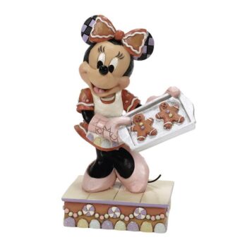 Disney Minnie Mouse julefigur med honningkager 14 cm K2-6016881