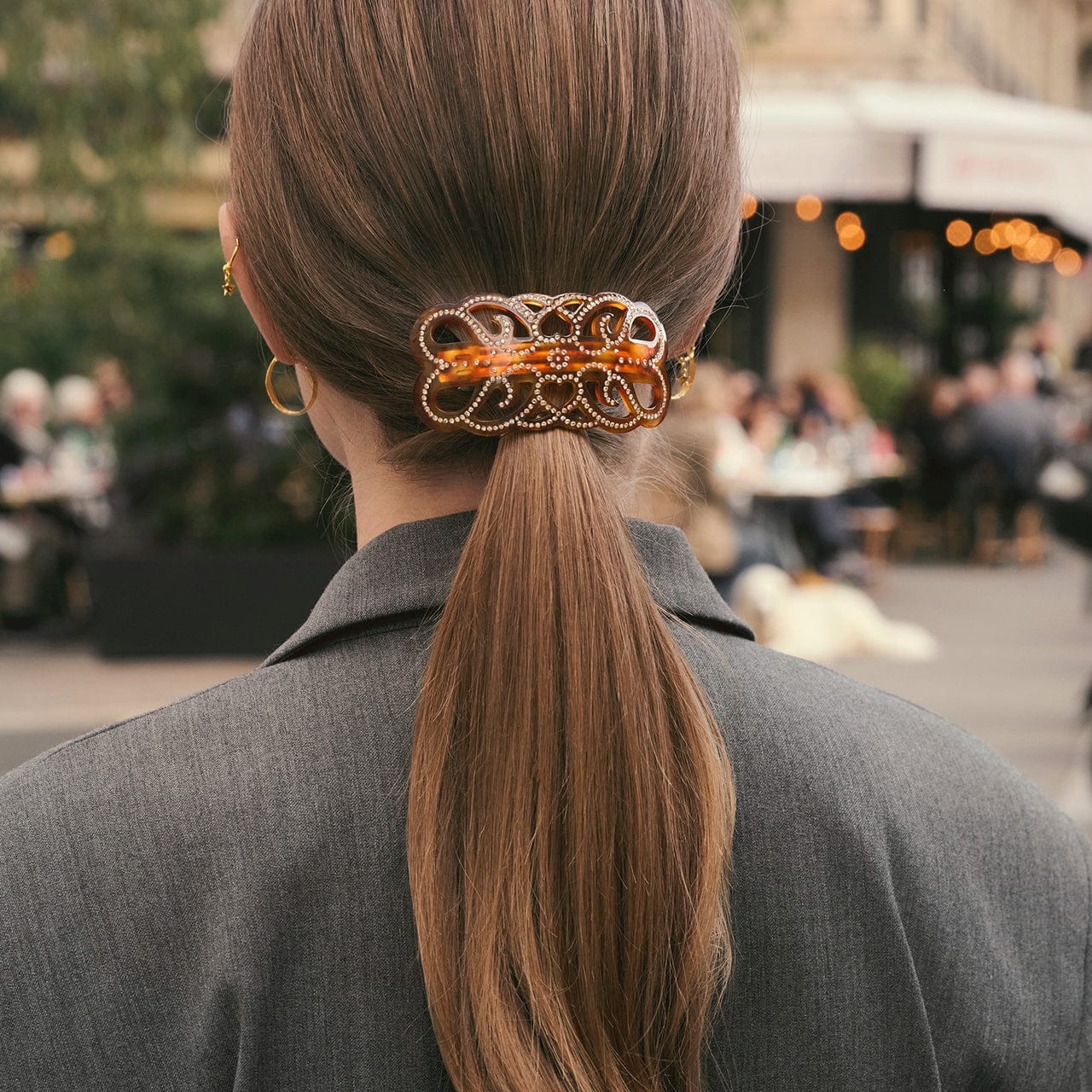 Maanesten Amelie hårspænde Tortoise Shell 4245