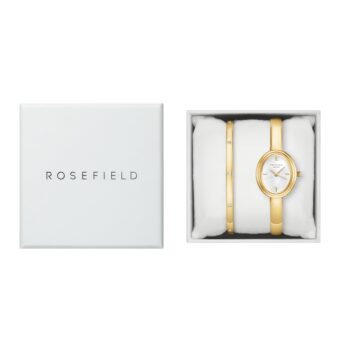 Rosefield gavesæt dameur & armring guldfarvet stål BWGCG-X293