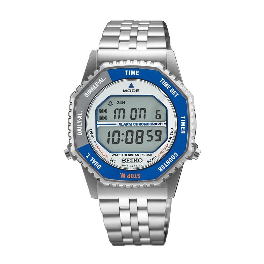 Seiko Rotocall Digital Chronograph herreur 37 mm – SMGG21P1