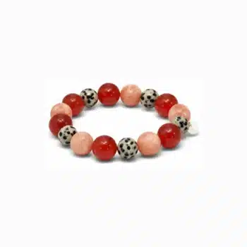 Soï Copenhagen Saga Auburn Krystal Stretch Armbånd SAGAAU-KA