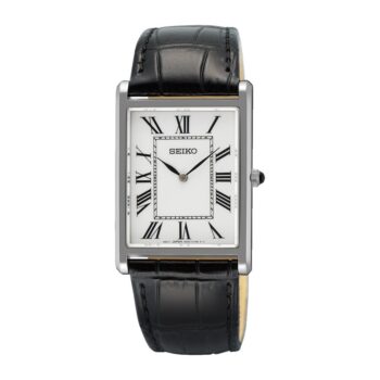 Seiko Classic herreur med læderrem – SWR103P1