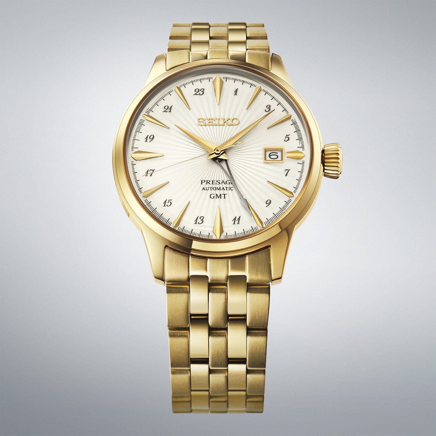 Seiko Presage Cocktail Time Automatik GMT Herreur