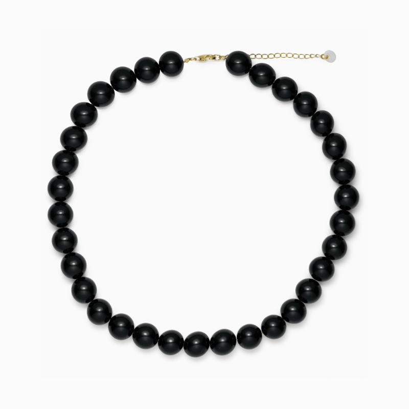 Soï Copenhagen Faro Black Onyx Krystal Halskæde