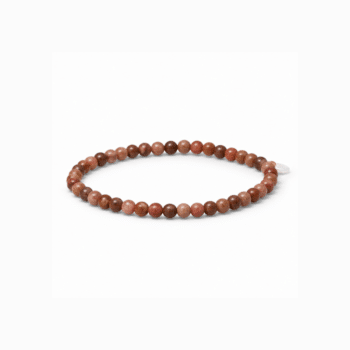 Soï Copenhagen Petite Purple Brown Aventurine Krystal Armbånd 4 mm PLBA-KA-4MM